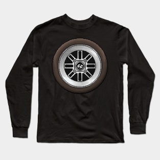 Pixelart Wheels Long Sleeve T-Shirt